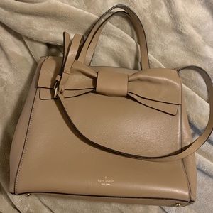 Kate Spade Bridgette Bow satchel “Acorn”